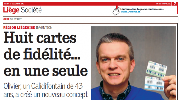 Carte 1010 - Dans la presse Belge - Décembre 2011